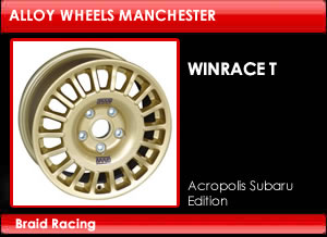 Braid Winrace T Alloy Wheels Winrace Acropolis Subaru