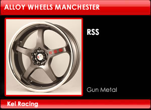 Kei Racing Alloy Wheels RSS Gun Metal