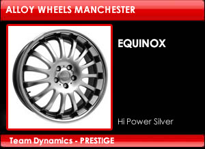 Team Dynamics Alloy Wheels Prestige Equinox Silver