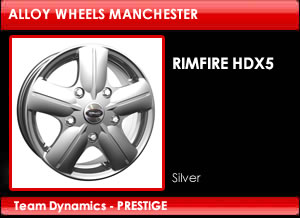 Team Dynamics Alloy Wheels Prestige Rimfire HDX5 silver