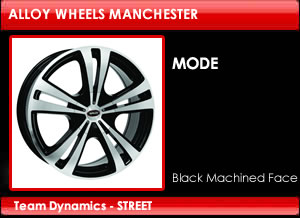 Team Dynamics Alloy Wheel Mode Black Machined Face