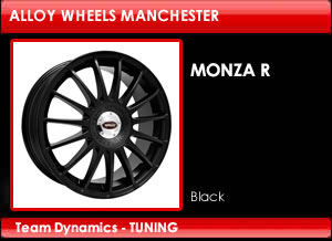 Monza R Alloy Wheels Black