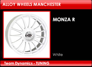 Monza R Alloy Wheel White