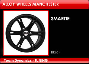 Team Dynamics Alloy Wheels Smartie Black